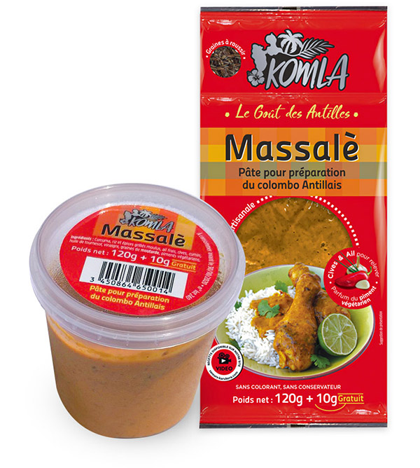 Massalè - KOMLA, Le goût des Antilles