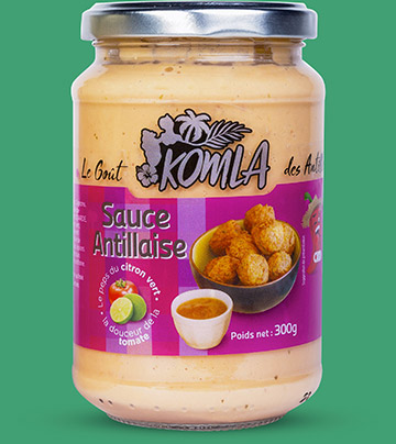 Sauce antillaise - KOMLA, Le goût des Antilles