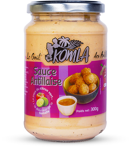 Sauce antillaise - KOMLA, Le goût des Antilles