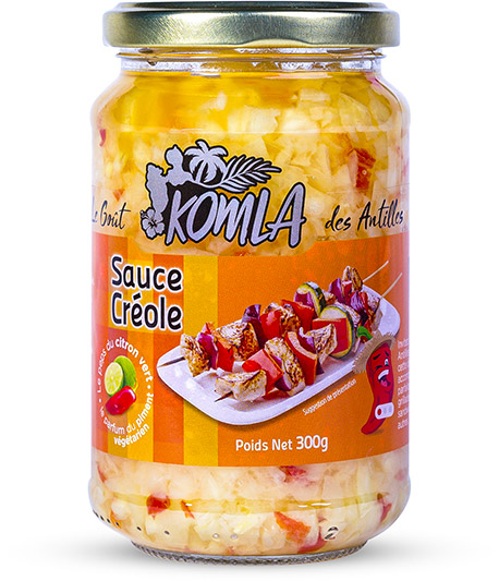 Sauce créole - KOMLA, Le goût des Antilles