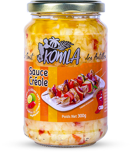 Sauce Créole - KOMLA, Le goût des Antilles