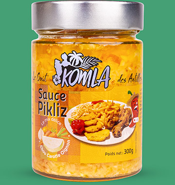 Sauce Pikliz - KOMLA, Le goût des Antilles