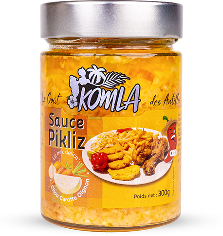 Sauce Pikliz - KOMLA, Le goût des Antilles